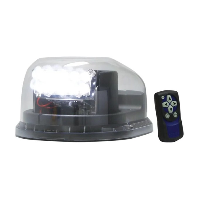 Proiector infrarosu LED 50W, 360°, 12/24V, cu telecomanda Proiector infrarosu LED 50W, 360°, 12/24V, cu telecomanda